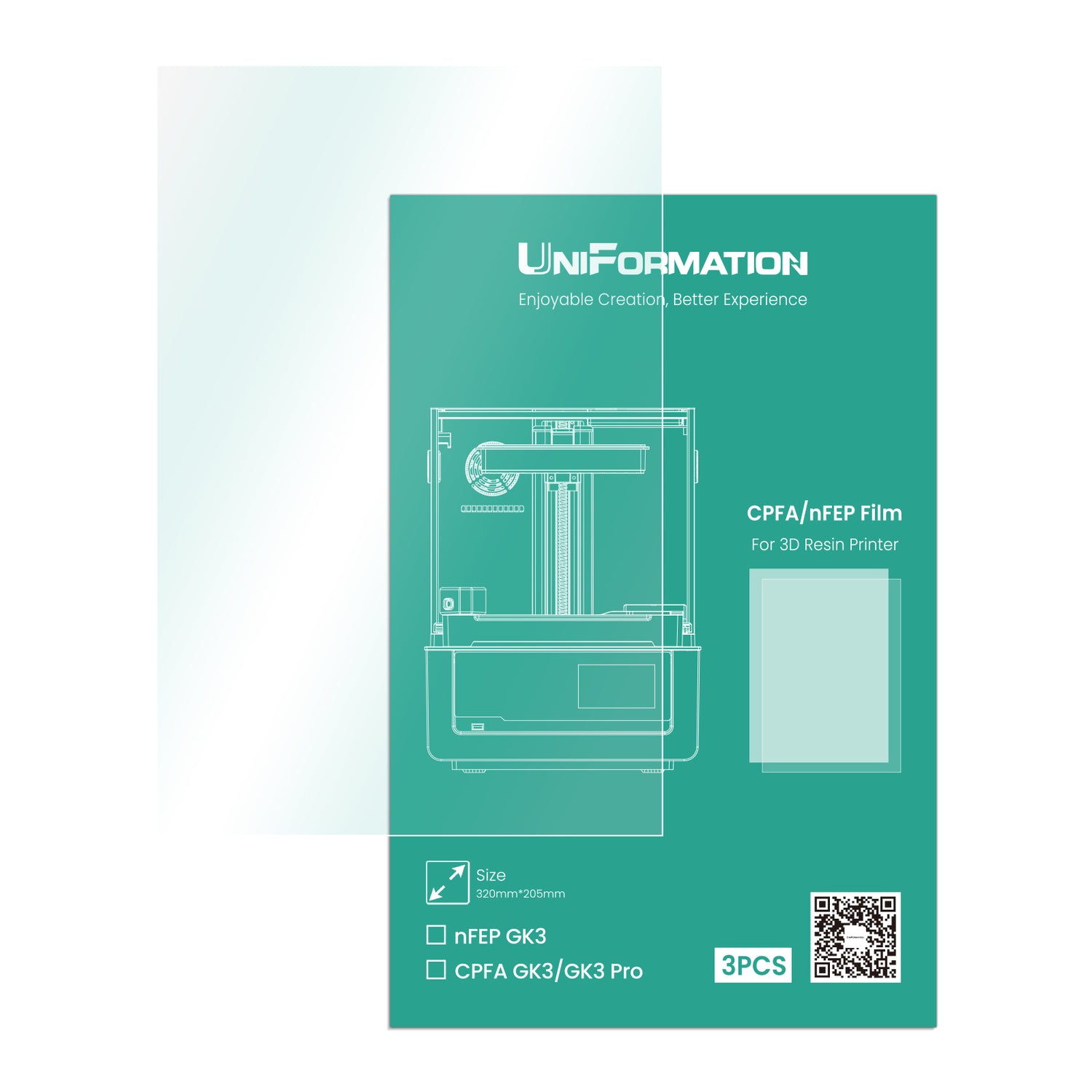 GK3 Pro CPFA Release Film (3pcs/pack)