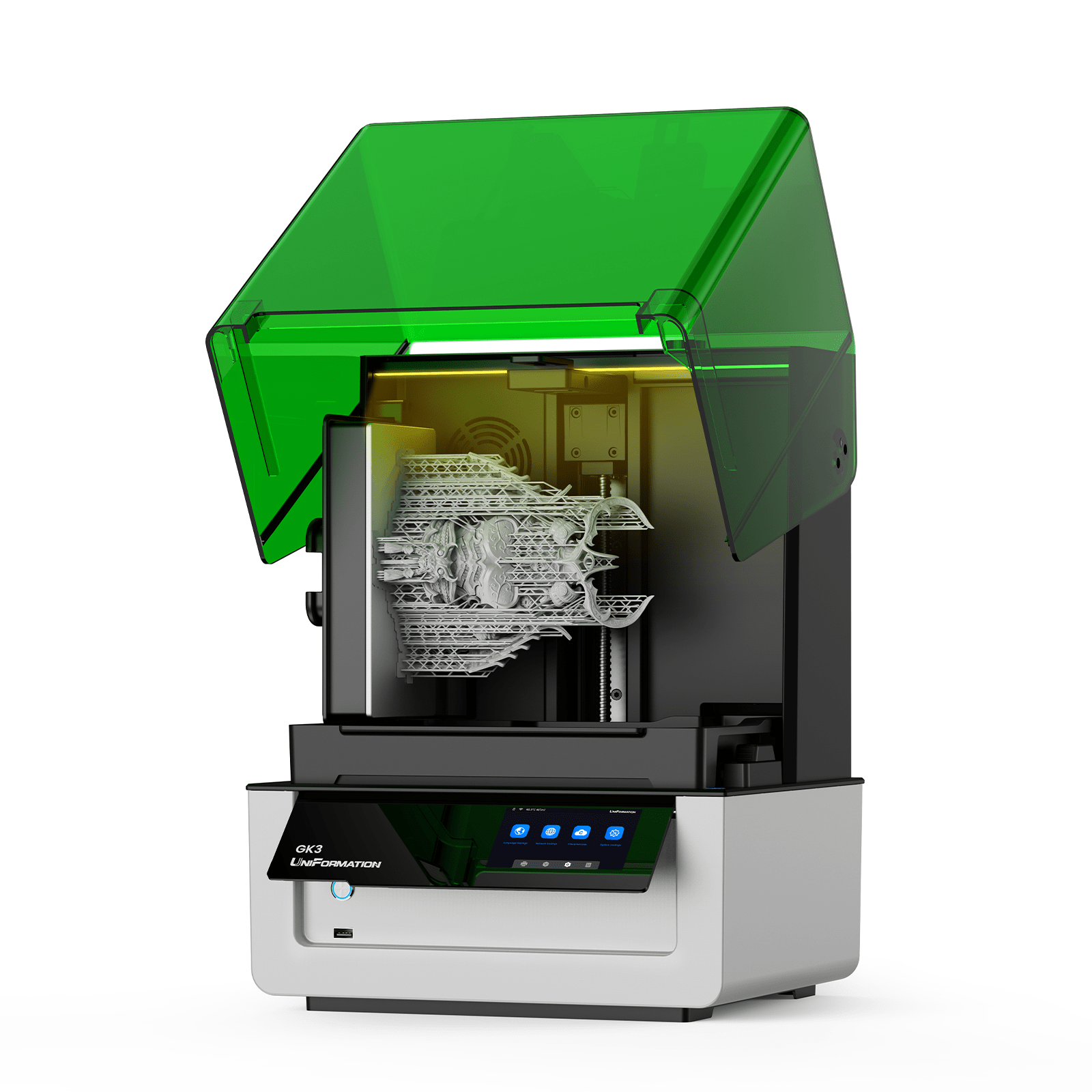 Uniformation 3d resin printer