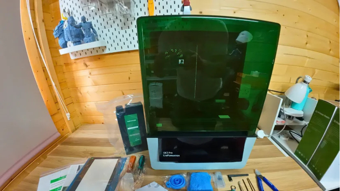 UniFormation GK3 Pro 16K Resin 3D Printer Review