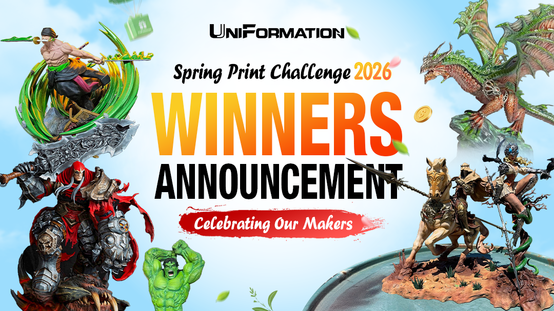 UniFormation spring printing challenge